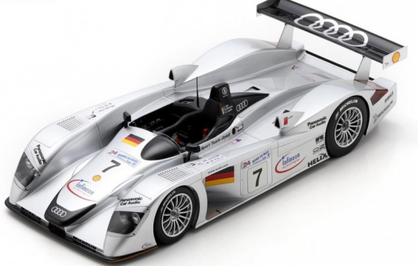 SPA18S839 - AUDI R8 #7 3° posto alla 24 Ore di Le Mans 2000 M.ALBORETTO-R.CAPELLO-C.ABT - 1