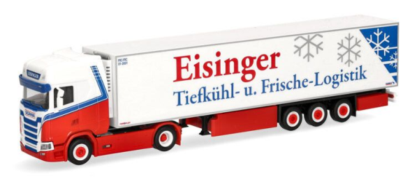 HER318594 - SCANIA CS20 HD 4x2 con rimorchio frigorifero a 3 assi EISINGER - 1