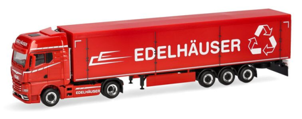 HER319799 - MAN TGX GX 4x2 con rimorchio a 3 assi EDLHAUSER - 1
