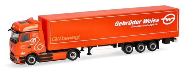 HER320177 - MERCEDES BENZ eActros 600 ProCabin 4x2 con rimorchio a 3 assi GEBRUDER WEISS - 1