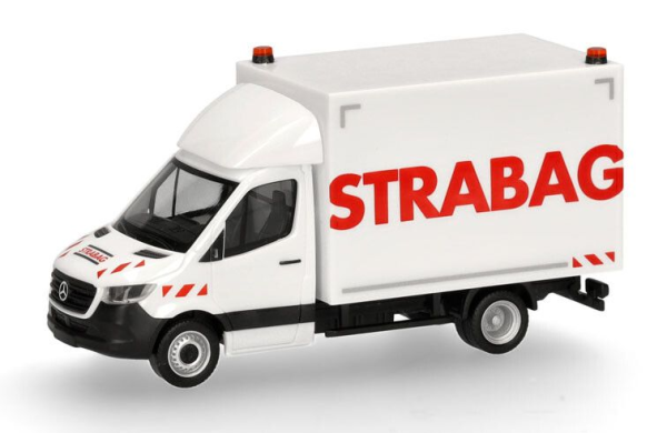 HER098939 - MERCEDES BENZ Sprinter 2018 camion da cantiere STRABAG - 1