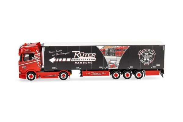 HER320689 - SCANIA CS 4x2 con rimorchio frigorifero a 3 assi RUTER - 1