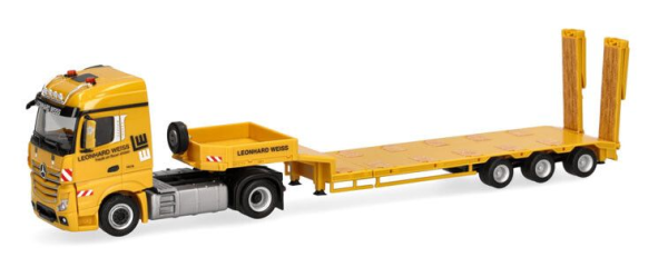 HER937740 - MERCEDES BENZ Actros S 4x2 con porta-macchine a 3 assi LEONHARD WEISS - 1