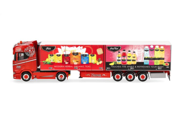 HER943895 - SCANIA CS 20 HD 4x2 con rimorchio frigorifero a 3 assi RUTER - YOGI - 1