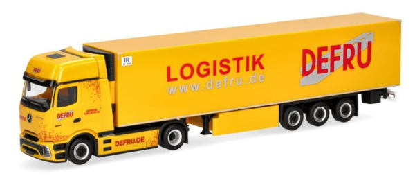 HER961868 - MERCEDES BENZ eActros 600 ProCabin 4x2 con rimorchio frigorifero a 3 assi DEFRU - 1