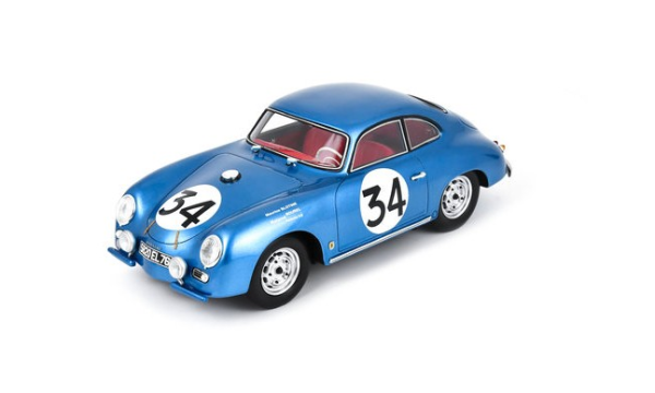 SPA18S675 - PORSCHE 356 A #34 13° 24 Ore di Le Mans 1956 R.BOUREL-M.STOLINE - 1