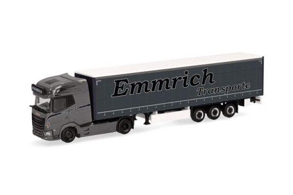 HER320474 - DAF XG 4x2 con rimorchio a 3 assi EMMRICH TRANSPORTE - 1