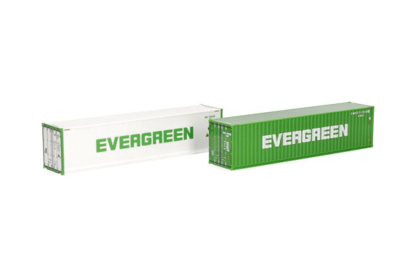 HER076449-007 - Set di 2 container da 40 piedi EVERGREEN - 1