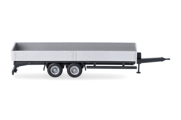 HER076920-002 - Rimorchio a 2 assi argento - 1