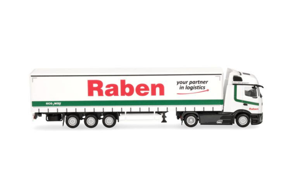 HER321044 - MERCEDES BENZ Actros L Pro 4x2 con rimorchio a 3 assi RABEN LOGISTICS - 1