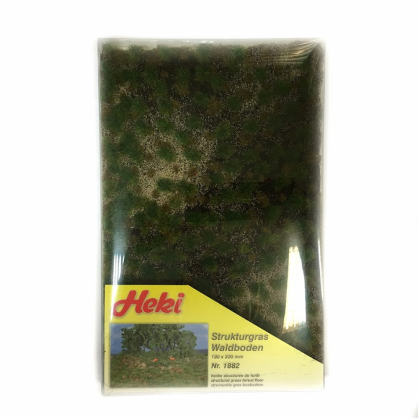 HEK1882 - Tappeto d'erba boschiva - 21x29 cm - 1