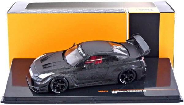 IXOMOC314 - 2019 NISSAN 35GT-RR LB-Silhouette Works GT Nero - 1