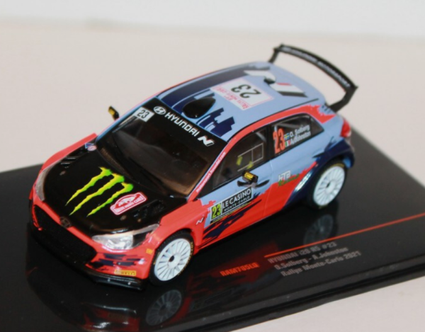 IXORAM785LQ - HYUNDAI i20 R5 #23 Rally di Monte Carlo 2021 - 1