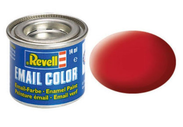 REV32136 - Smalto opaco rosso carminio 14ml - 1