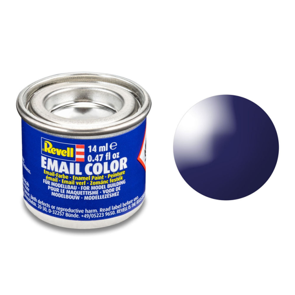 REV32154 - Brillante vernice smaltata blu notte 14 ml - 1