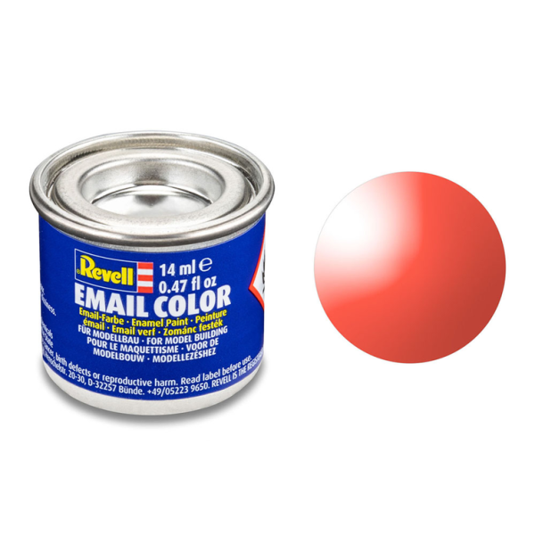 REV32731 - Smalto traslucido rosso chiaro 14ml - 1