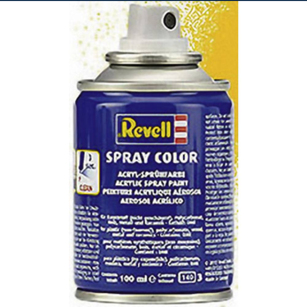 REV34115 - Vernice spray acrilica gialla opaca 100ml - 1