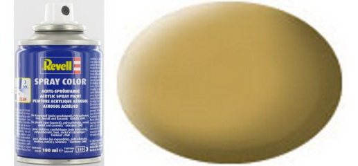 REV34116 - Vernice acrilica aerosol giallo sabbia opaco 100 ml - 1