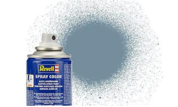 REV34157 - Vernice spray acrilica grigio opaco 100ml - 1