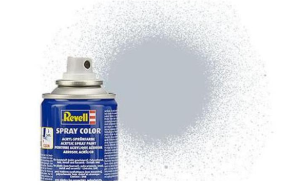 REV34199 - Vernice spray acrilica grigio alluminio lucido 100 ml - 1