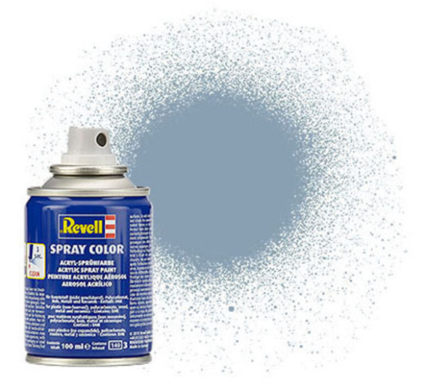 REV34374 - Vernice spray acrilica grigio chiaro opaco 100ml - 1