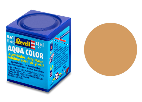 REV36117 - Pittura acrilica marrone Africa opaca Barattolo da 18 ml - 1