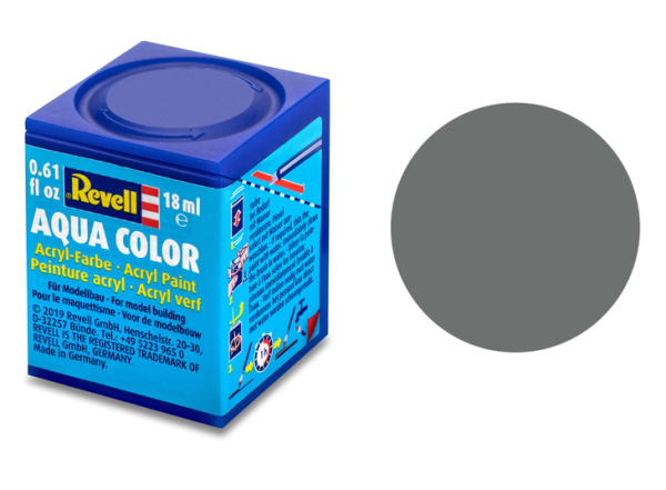 REV36147 - Colore acrilico grigio topo opaco vasetto da 18 ml - 1