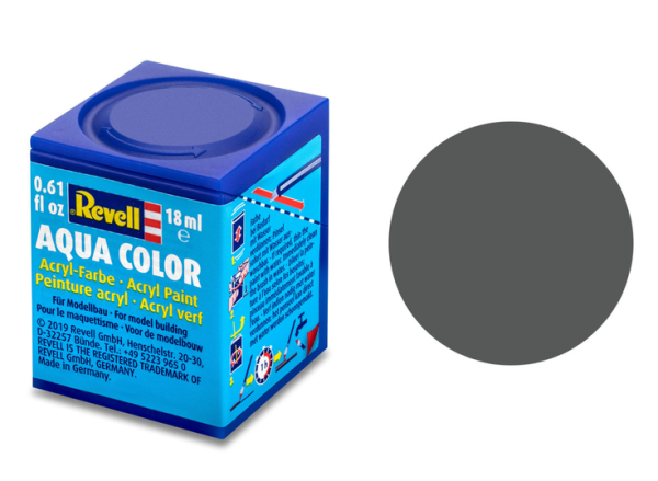 REV36166 - Colore acrilico grigio oliva opaco vasetto da 18 ml - 1