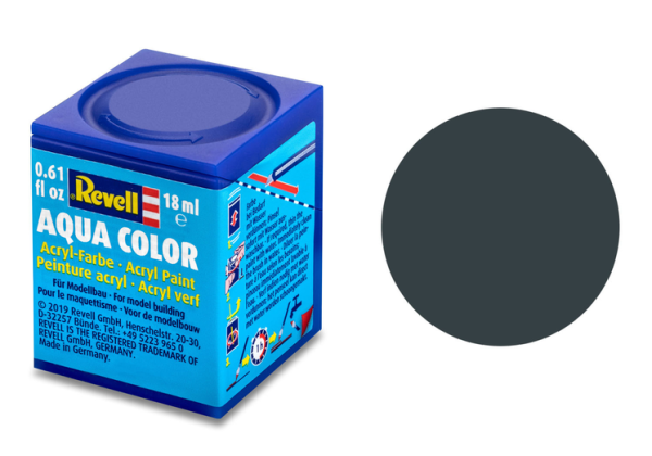 REV36169 - Pittura acrilica grigio granito opaco vasetto da 18 ml - 1