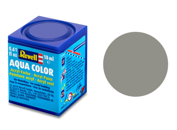 REV36175 - Colore acrilico grigio pietra opaco vasetto da 18 ml - 1