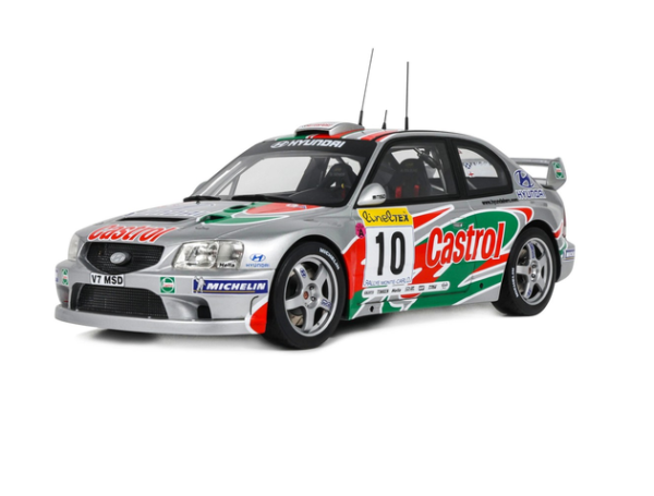 OT1265 - HYUNDAI Accent WRC Rally di Monte Carlo 2001 A.McRAE - 1