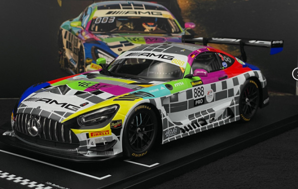 IXO-LEGT18-25BAT888 - MERCEDES-BENZ AMG GT3 EVO MERCEDES-AMG TEAM GMR #888 12 Ore di Bathurst 2025 M. ENGEL-M. MARTIN-M. GRENIER - 1