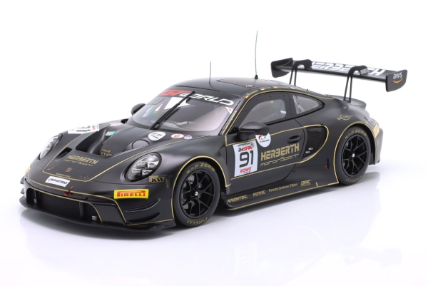 IXO-LEGT18-91SP25 - PORSCHE 911 GT3 R HERBERT MOTORSPORT #91 24 Ore di Spa 2025 R. BOLN - A. JEFFERIES - A. RENAUER - R. RENAUER - 1