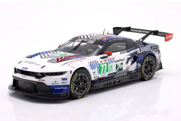 IXO-LEGTMUS-LM25077 - FORD Mustang GT3 Proton Competition #77 24 Ore di Le Mans 2025 B. BARKER-B. SOUSA-B. TUCK - 1