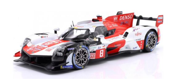 IXO-LEGT-TYGR23LM08 - TOYOTA GR010 Hybrid #8 24 Ore di Le Mans 2023 2° posto S. BUEMI-B. HARTLEY-R. HIRAKAWA - 1
