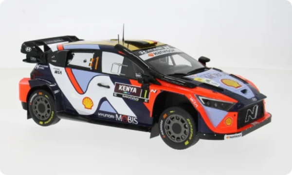 IXO18RMC247B.22 - HYUNDAI I20 N Rally 1 #1 Rally Safari del Kenya 2025 T.NEUVILLE-M.WYDAEGHE - 1