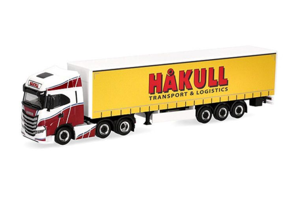 HER320757 - IVECO S-Way 6x2 con rimorchio a 3 assi HAKULL - 1