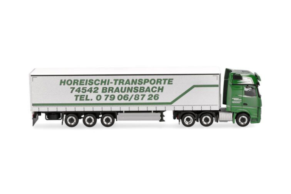 HER320856 - MERCEDES BENZ Actros L Giga 6x2 con rimorchio a 3 assi HOREISCHI TRANSPORTE - 1