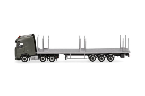 HER747301 - DAF XG 6x2 con pianale a 3 assi dell’esercito olandese - 1