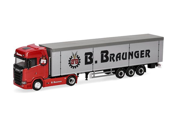 HER321136 - SCANIA CS 20 HD 4x2 con rimorchio a 3 assi BRAUNGER - 1