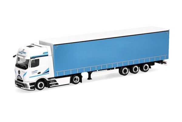 HER962674 - MERCEDES BENZ Actros L ProCabin 4x2 con rimorchio a 3 assi CROSS SPED - 1