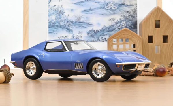 NOREV189034 - CHEVROLET Corvette Coupé 1969 Blu Le Mans - 1