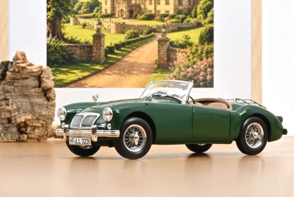 NOREV182610 - MGA 1955 Verde British Racing - 1