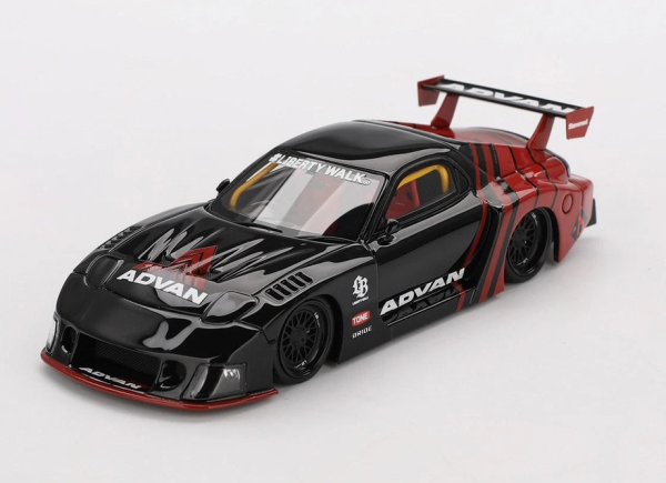 TSMV0026 - MAZDA RX7 LB-Super Silhouette Advan 2025 nero - 1