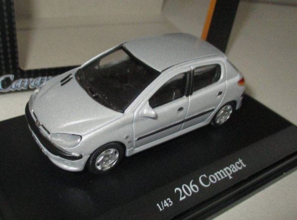 CAR42490 - PEUGEOT 206 argento - 1