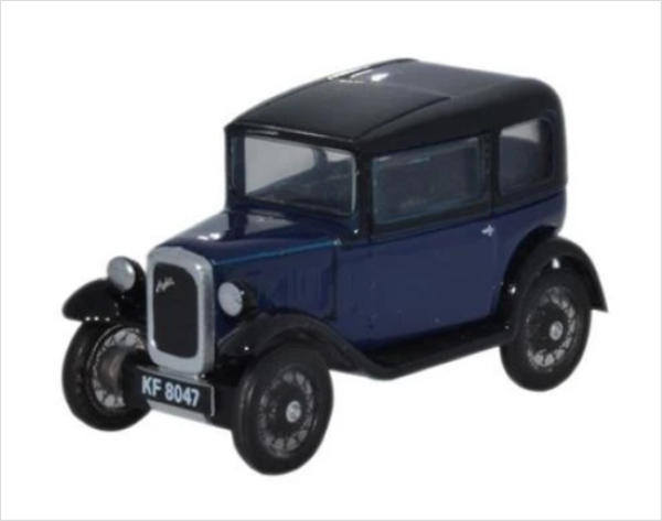 OXF76ASS002 - AUSTIN Seven RN Saloon blu chiaro reale - 1