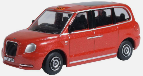 OXF76TX5002 - LEVC Taxi Letric rosso - 1