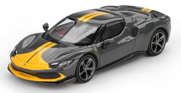 BBRFER64007 - FERRARI 296 GTB assetto Fiorano Grigio scuro 2024 - 1