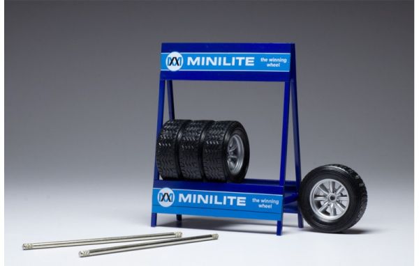IXO18SET009W - Raggruppamento di 4 pneumatici BBS Silver - MINILITE - 1