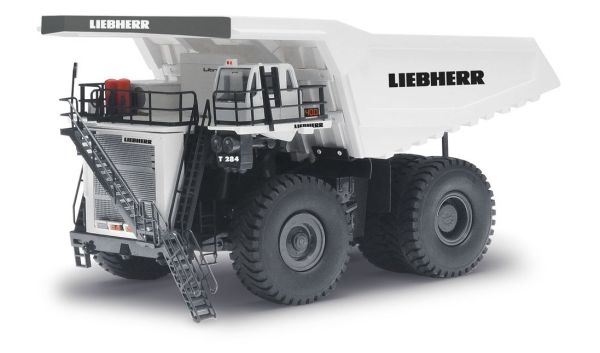 CON2766/02 - Dumper LIEBHERR T284 bianco - 1